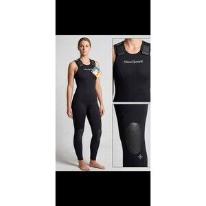 NeoSport Women’s 3mm Jane Wetsuit Size 6 Black NWT Scuba Diving Surfing